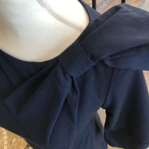 Navy Blue Banana Republic Dress